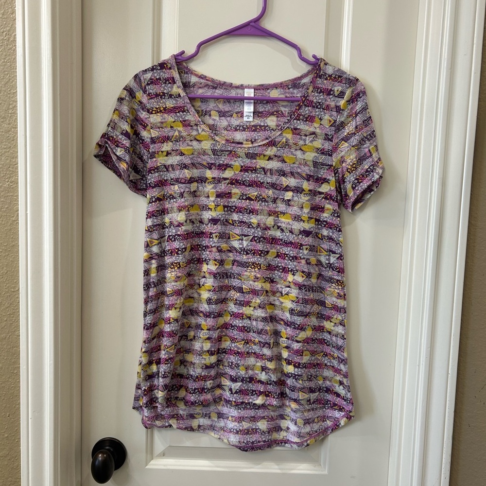 Lularoe Classic T Multicolor Stripes